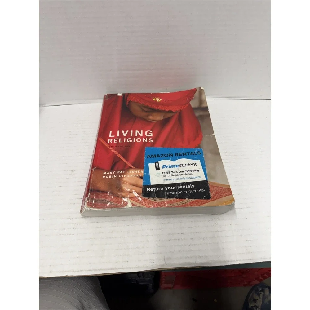 Living Religions by Mary Pat Fisher and Joseph Alan Adler (2010 Trade Paperback)